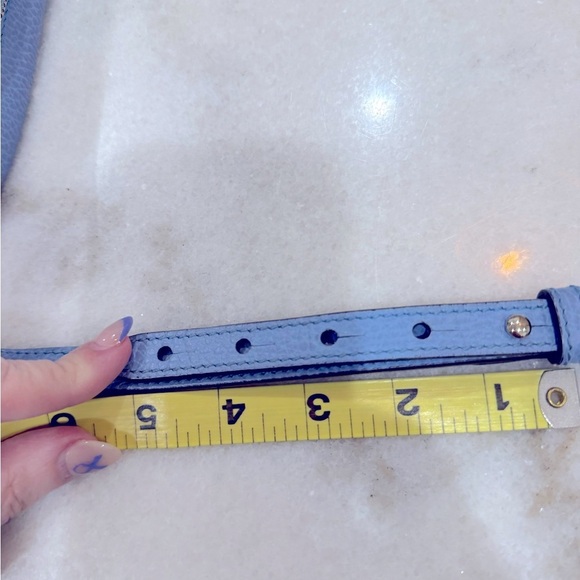 Gucci Bree Disco Crossbody Bag GG Canvas with Leather Mini - Picture 12 of 13